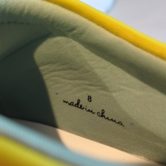 Charlotte Stone Sneakers Slip On Chunky Colorful size 8 - Picture 6 of 10